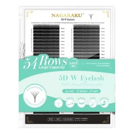 Mega Blister Nagaraku Tecnológico 5dw Extensión De Pestañas