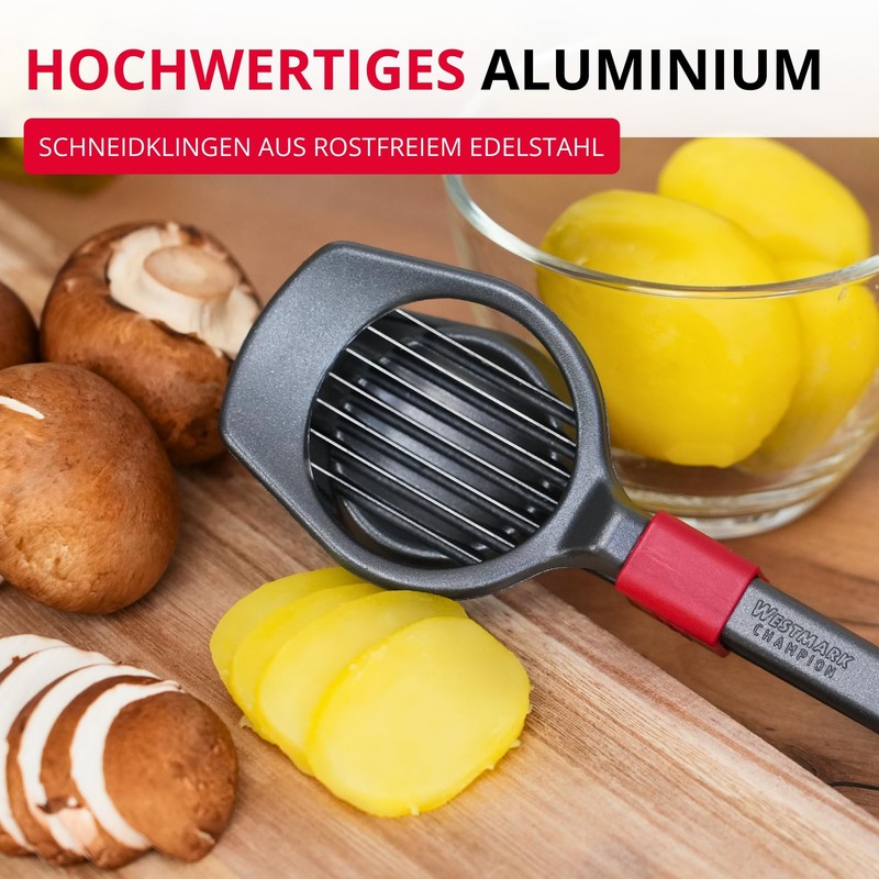 Westmark Champion Black Edition Fruit & Mushroom Slicer - Precise