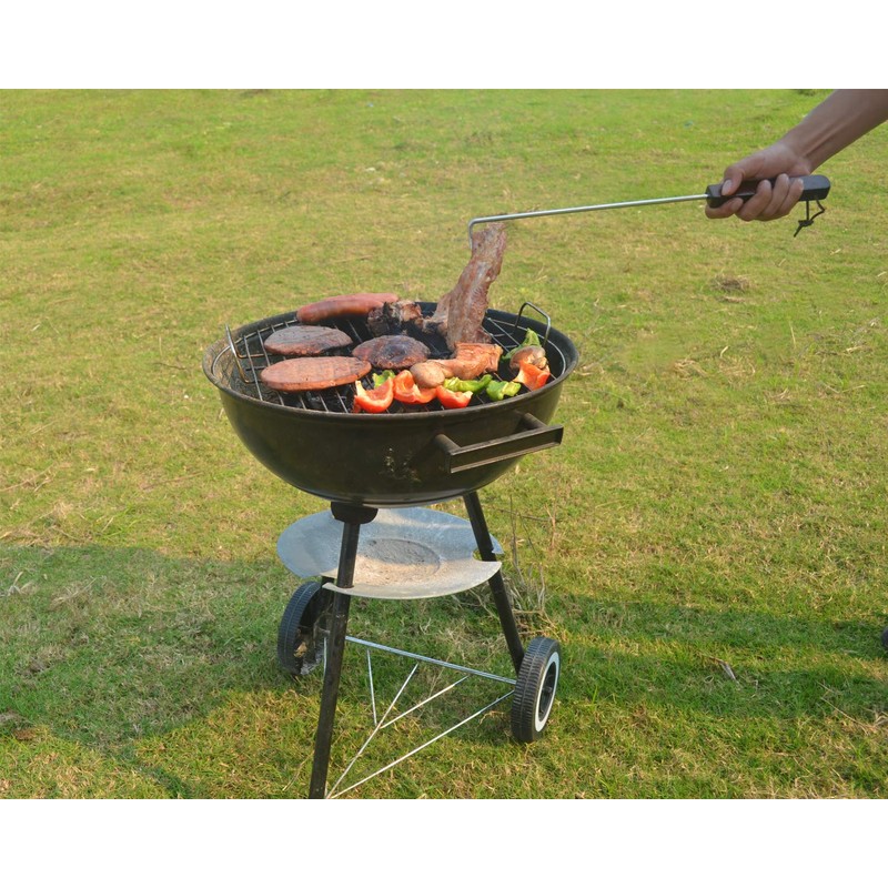 PEPKICN 18 Inches Food Flipper - Stainless Steel BBQ Meat