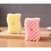 Yellow Pink Colors Multi-Functional Sponges Non-Scratch Scrub Sponges Household Kitchen