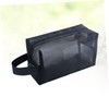 FOMIYES 6pcs Cosmetic Bag Mesh Makeup Travel Bag Zipper for