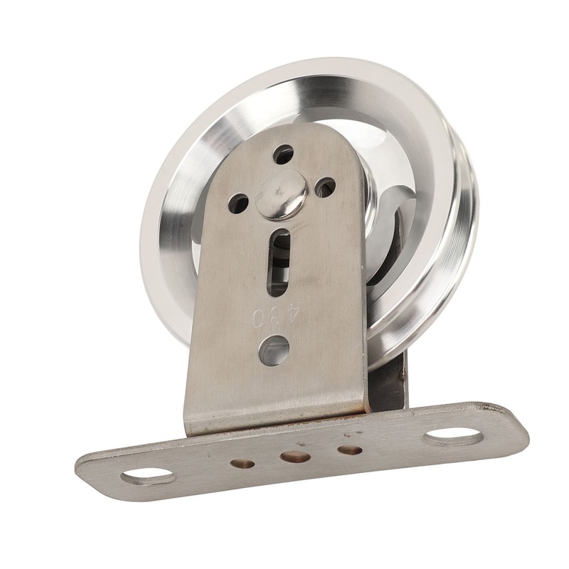 Gym Pulley Blocks Wall Mount Fixed Pulley Wheel Rotation 360