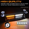 YXNXLIGHT 2 in 1 Emergency Dashboard Strobe Light 2 x
