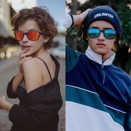 SKYWAY anteojos de sol deportivas polarizadas para hombres y mujeres, anteojos deportivas envolventes para béisbol, correr, ciclismo, protección UV402