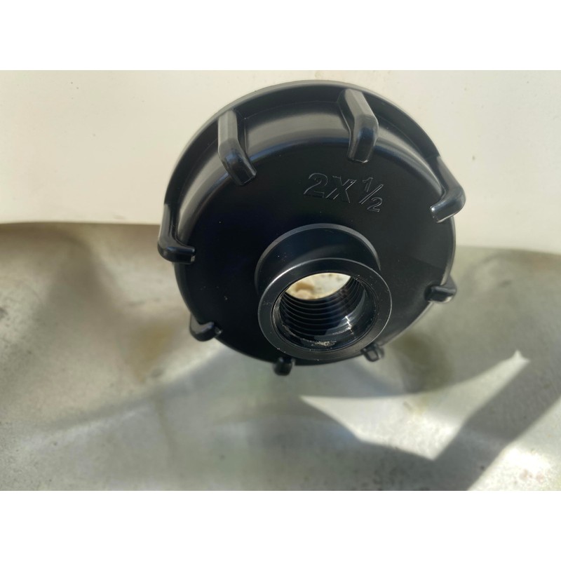 IBC Tank Adapter S60X6 to Brass Garden tap with Click-Lock
