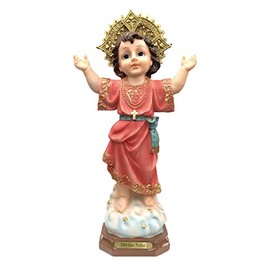Gigi's Classy Kids Holy Divine Child Statue Figure Nino Divino Jesus Religious Gift Figurine (13 Inch)