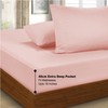 Funky Gadgets Double Fitted Sheet Blush Pink Extra Deep Pocket