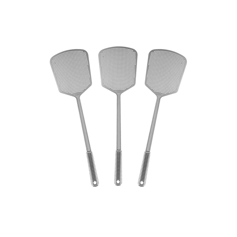 Fly Swatter Plastic Fly Swat 3PCS Manual Flyswatter Long Handle