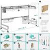 MAJALiS Over Sink Dish Drainer Drying Rack, 2 Tier Stainless