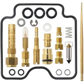 Carbman Carburetor Carb Rebuild Kit Repair For Yamaha YFM400 Big Bear 400 YFM 400 ATV 2000-2012