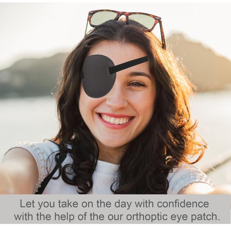 THSIREE 5PCS Eye Patch, Adjustable Eye Patches, Medical Eye Patch,