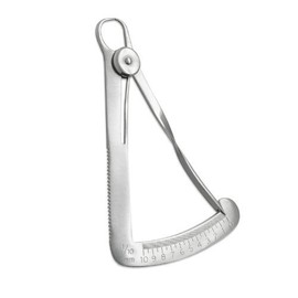 PHYHOO Stainless Steel Inside Calipers Gauge Measuring Caliper 0-10mm - Diamonds Jewelry Measure Tools