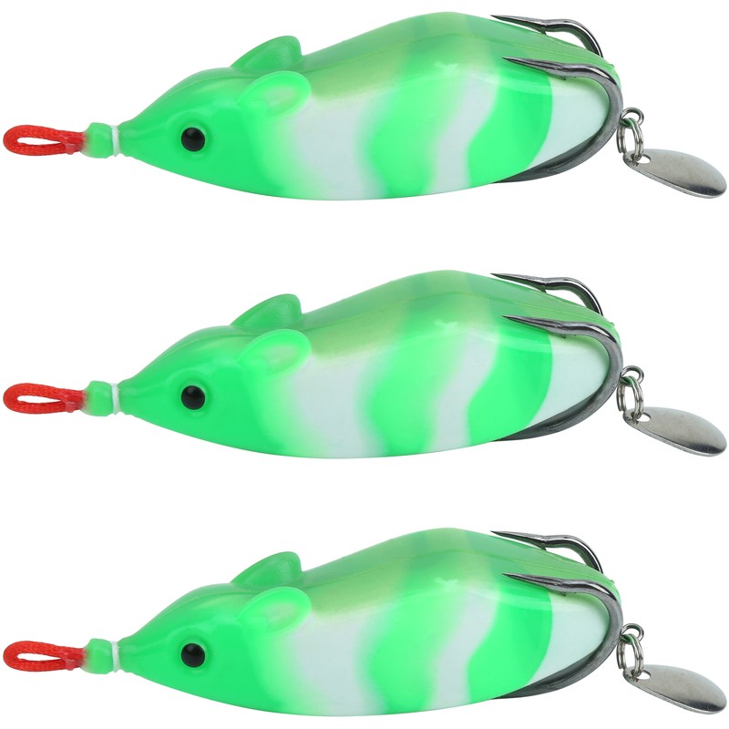 3Pcs Sequin Conversion Soft Artificial Simulation Snakehead Lure Bait Fishing