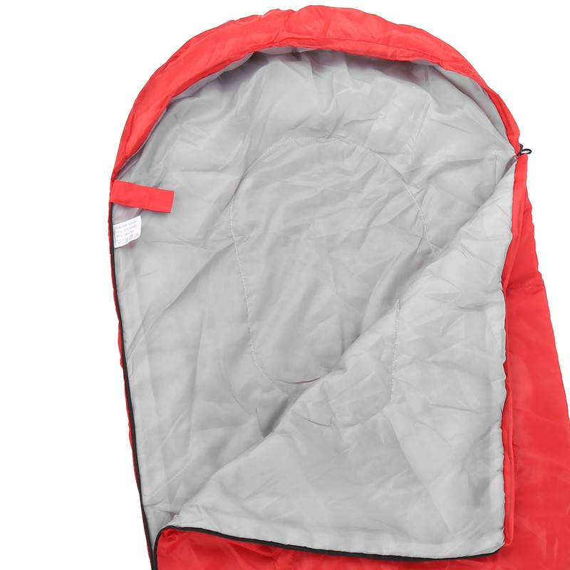 Adult Outdoor Envelope Sleeping Bag with Hood Waterproof for Camping