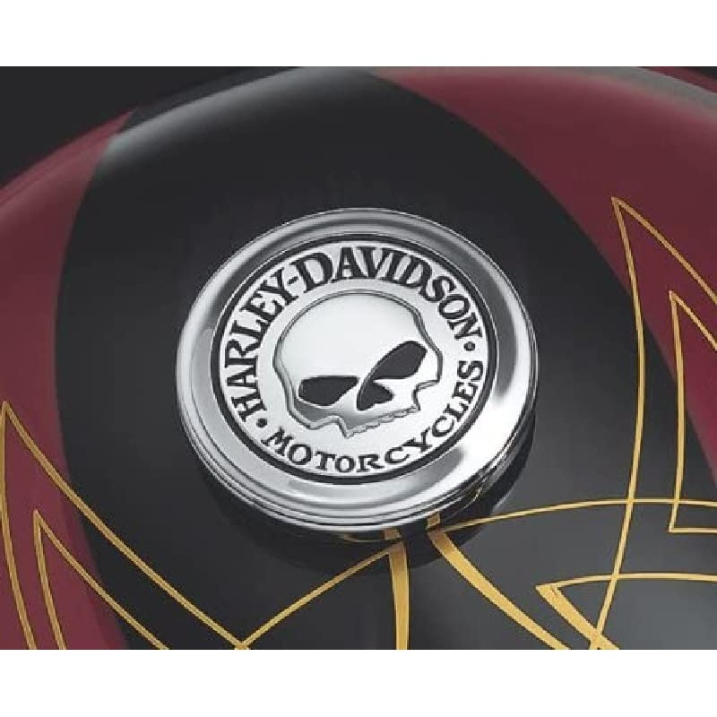 Harley Davidson Fuel Cap Medallion SKULL XL SMA 99670-04