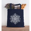 Autiga® Jute Bag Mandala Ornament Bohemian Boho Ethnic Cotton Bag