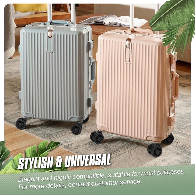 Vivikivi Pack of 2 55 mm Suitcase Castors Replacement Wheels