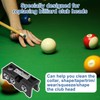 Pool Cue Tip Shaper-Billiard Cue Tip Shaper, 11 in-1 Pool