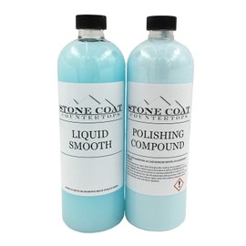 Stone Coat Countertops Polishing & Cleaning Kit (Stone Coat Countertops) Smooth Surfaces After Sanding!