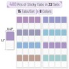 Mr. Pen- Sticky Index Tabs, 480 Pcs, Pastel Sticky Tabs
