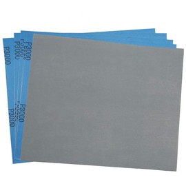 LotFancy - Papel de lija de grano 3000, 9 x 11, 30 piezas de papel de arena húmedo seco, hoja de lijado de carburo de silicio para muebles de madera automotriz, lijado de metal, pulido, acabado