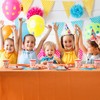 LYCN 12 Pack Colourful Tablecloths, Summer Table Covers, Plastic Rectangle