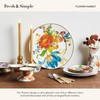 MACKENZIE-CHILDS Enamel Serving Platter, Decorative Serving Platter for Food, 16