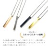 S.Double P Stainless Steel Necklace, Men's, Women's, Stick, Pendant, Stainless