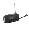 Emergency Radio Portable Rechargeable Solar Hand Crank Powered AM FM