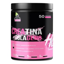 Suplemento Monohidratada Creatina  Colágeno Heragen 500g                                                                                              
