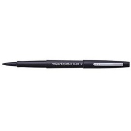 Paper Mate Flair Original Fibre-Tip Pen Black - Pack of 5
