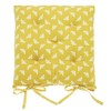 Walton & Co - Bumblebee Ochre 100% Cotton Seat Pad