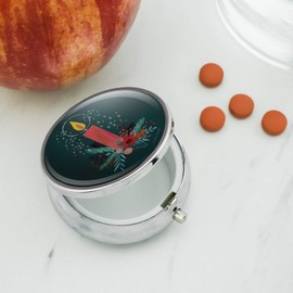 Christmas Candle Pill Case Trinket Gift Box