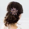 Unicra Copper Wire Metal Hand Woven Clips Hair Accessories Wedding