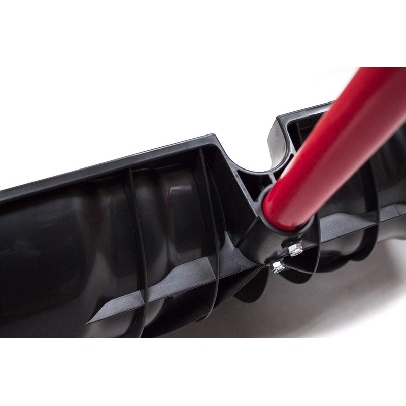 Bully Tools Snow Shovel with Fiberglass D-Grip – Heavy Duty