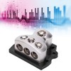 Fuse Holder Distribution Block, Power Distribution Out Block Splitter, Zinc