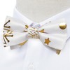 DiBanGu Men's Christmas Pre-Tied Bow Tie Silk Festival Bow Tie