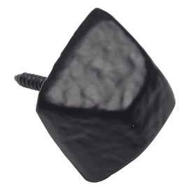 Merriway BH02028 (10 Pcs) Antique Iron Door Stud Screw-In, Black 19 mm (3/4 Inch) - Pack of 10 Pieces