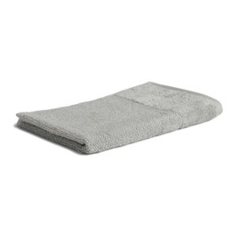 möve Bamboo Luxe Guest Towel 30 x 50 cm 60% Cotton / 40% Viscose Made from Bamboo Cellulose, Silver Grey
