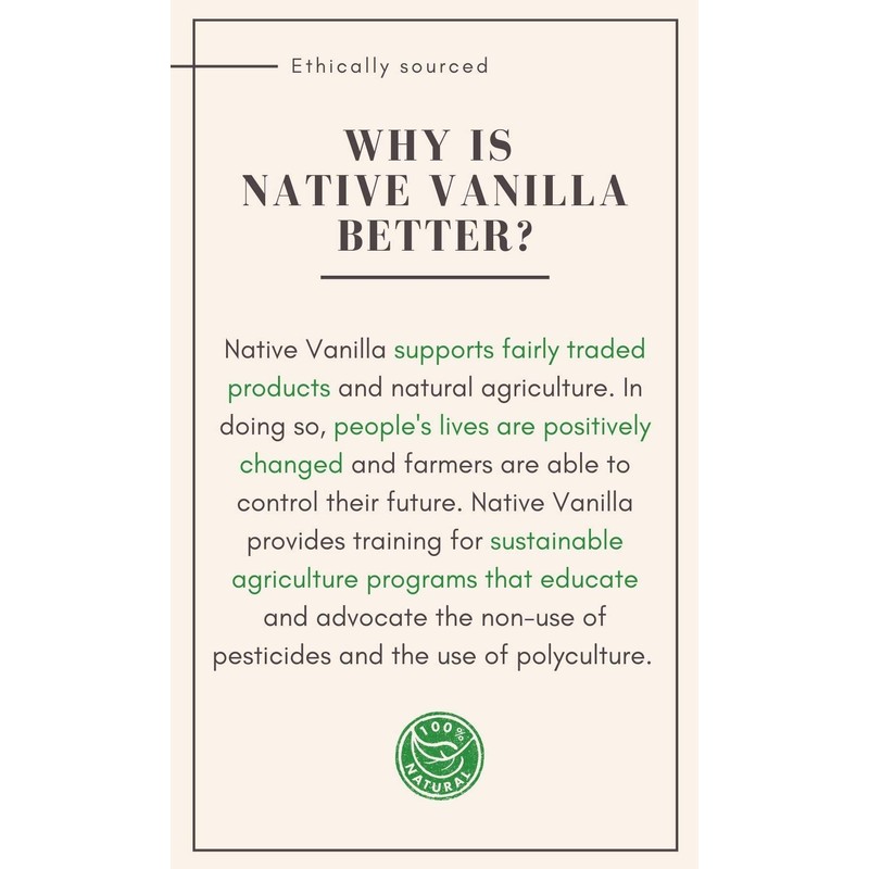 Native Vanilla - All Natural Pure Vanilla Bean Paste -