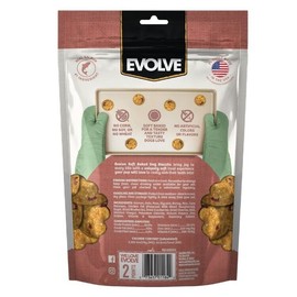 Evolve Soft Baked Dog Biscuits Salmon & Berries Recipe Crunchy Dog Treats 8 oz.