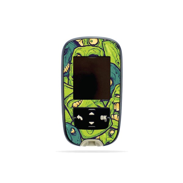 MightySkins Skin Compatible with Accu-Chek Guide - Monster Pattern |