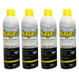 Niagara Original Spray Starch 20 Ounce Pack of 4 Crisp Finish Heavy Starch