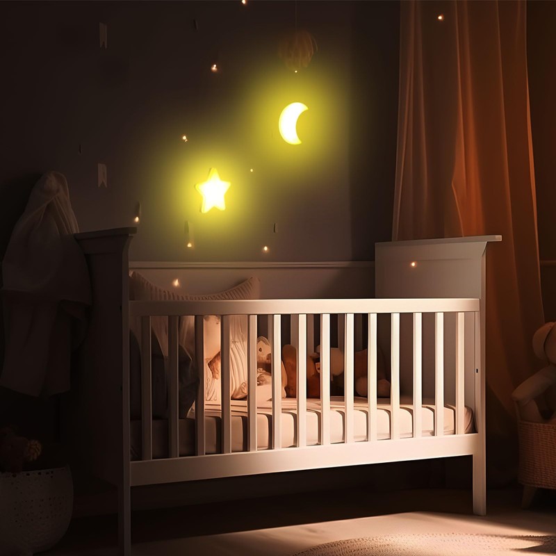Mudder 2 Pack Night Light Plug into Wall Soft LED