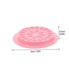 Baluue Eyelash Glue Pallets Holder 100pcs False Lashes Glue Stands for Lash Extensions Diy Kit