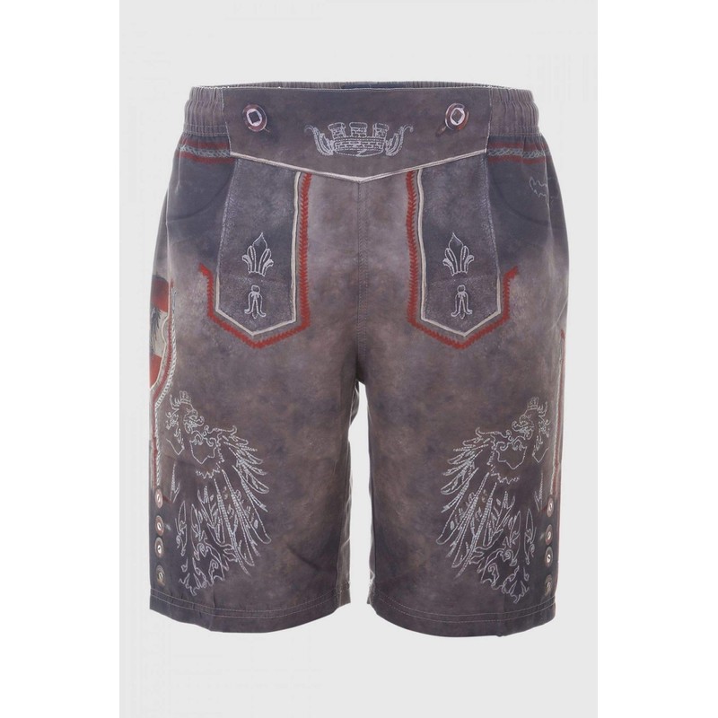 Krüger 094684-0-0007 Men's Costume Swimming Trunks Short Model Austria Knee-Length,