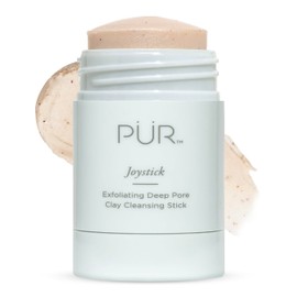 PÜR MINERALS Face Clay Mask Stick - Exfoliating Deep Cleanser Joystick Clay Mask for Pores & Blackheads - Facial Cleanser Skincare with Moroccan Clay & Charcoal Rejuvenates & Purifies Skin, Vegan