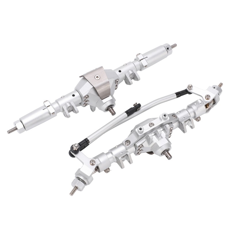 RC Front Rear Axles Complete Set Metal Assembly Kit Axle