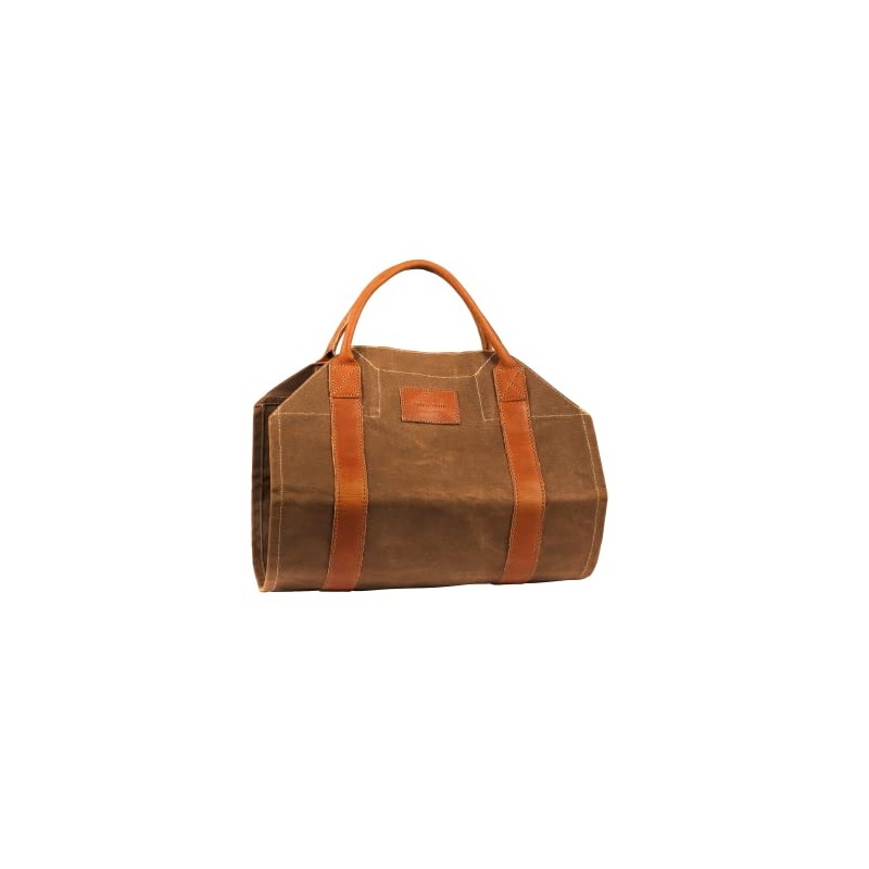 1844 Helko Werk Germany Frontier Collection Canvas Log Carrier -