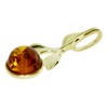 InCollections 3100100360L100 Amber 8ct Yellow Gold Charm